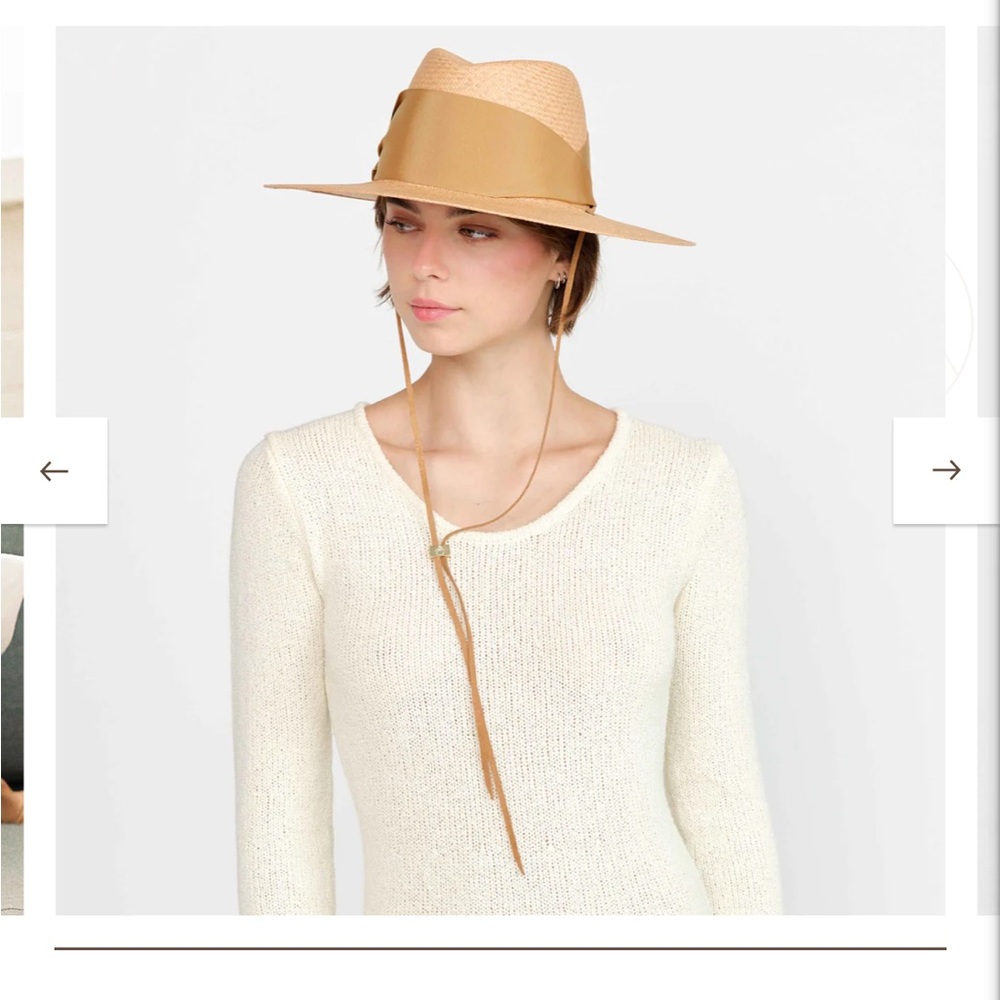 Freya M/L Field Gardenia Womens Tan M/L Hat NWT (MSRP $282) - Picture 3 of 13
